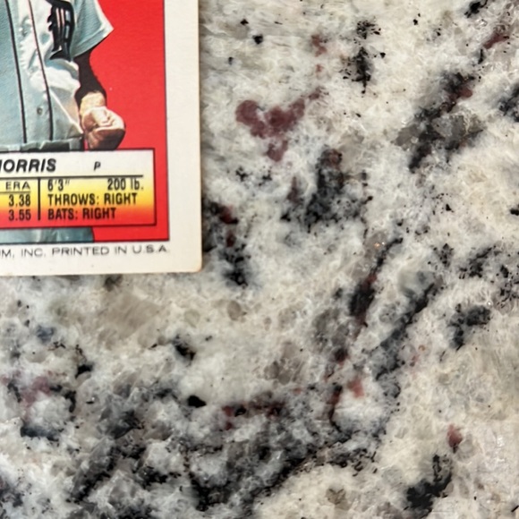 1988 Topps Super Star sticker back Mark McGwire and Jack Morris both with errors - Picture 6 of 12